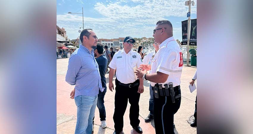 Hacen recorridos para la verificación de accesos de espacios públicos