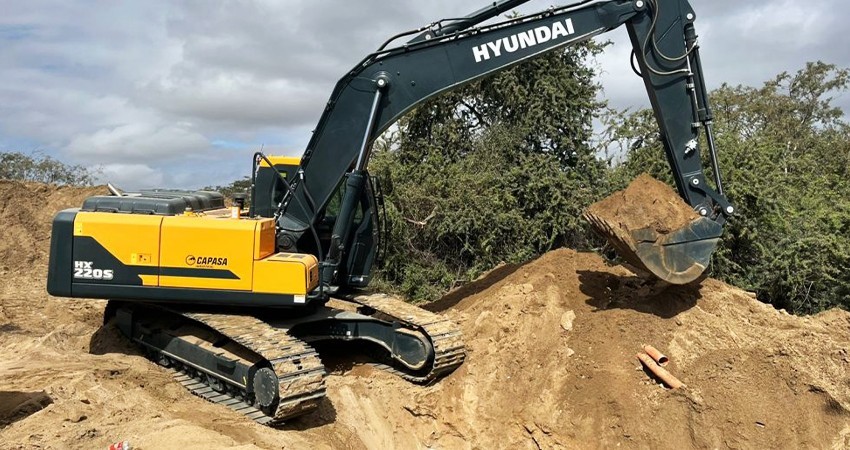 Nuevo acueducto en CSL garantizará suministro de agua a más colonias de la delegación