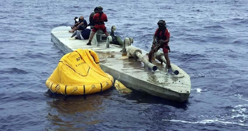 Quedaron vinculadas a proceso 5 personas por introducir cocaína al país en un sumergible