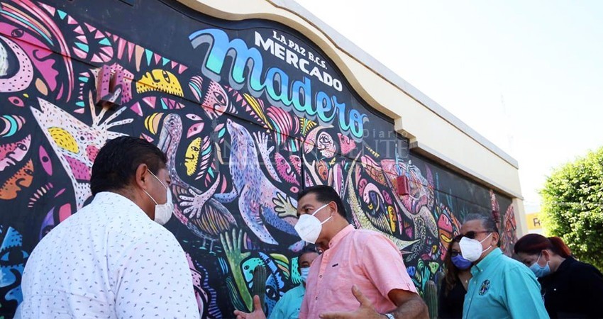 Investiga la alcaldía de La Paz el destino del proyecto para renovar el Mercado Madero