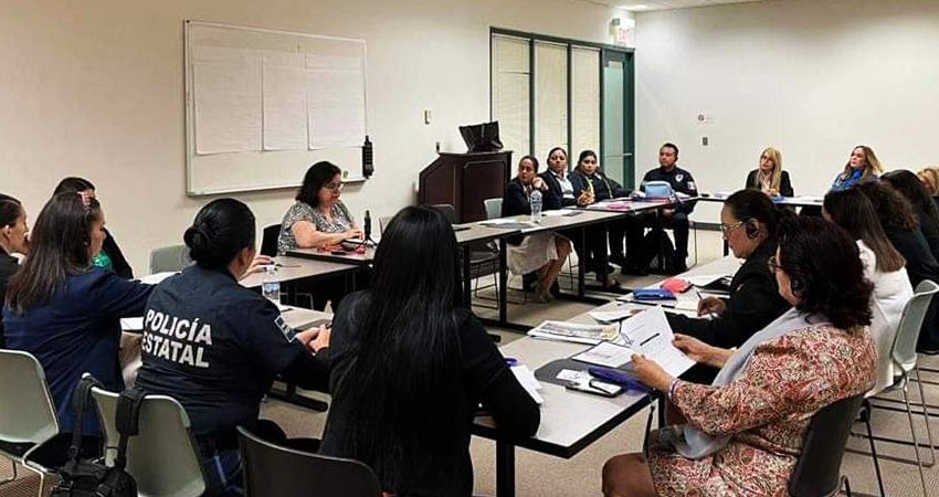 Participa policía estatal en curso internacional sobre violencia de género