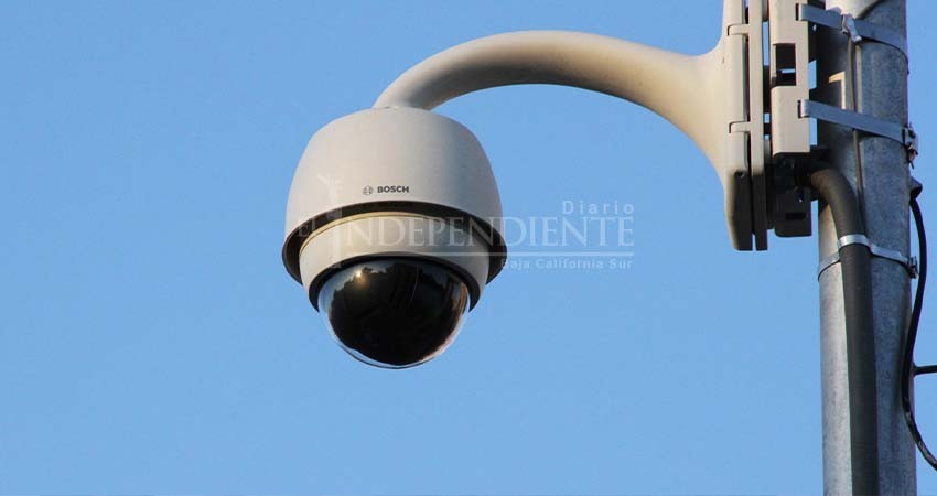 Aumentarán vigilancia en La Paz; para fin de año el municipio contará con 700 videocámaras