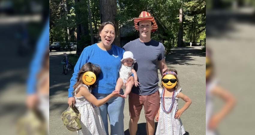 Critican a Mark Zuckerberg por ocultar los rostros de sus hijos en redes