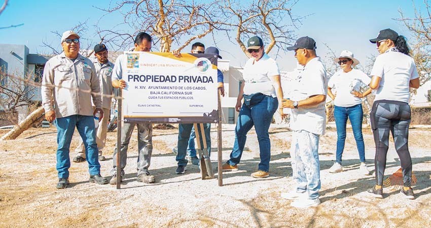 Llevan a cabo una jornada de limpieza en áreas verdes de Los Cabos