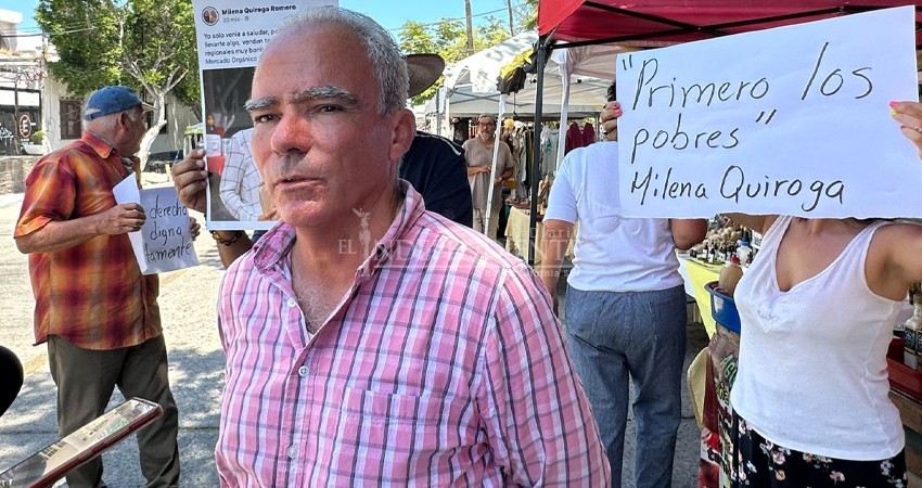 “Buscan desalojarnos”: Comerciantes del Mercado Orgánico y Artesanal La Paz