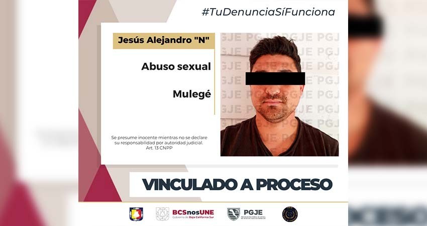 Vinculan a proceso a Jesús “N” por el delito de abuso sexual