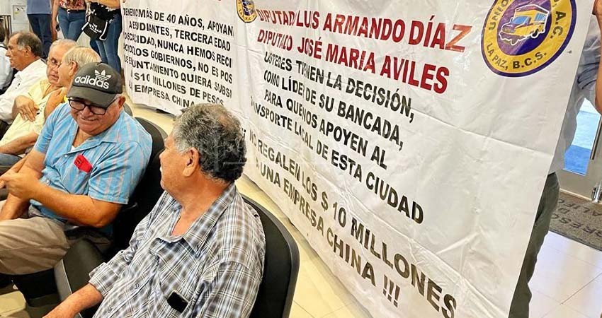 Detiene el Congreso proyecto de modernización del transporte de La Paz