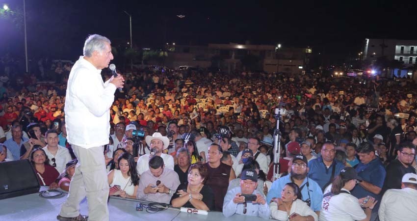 Vienen mejores tiempos para Baja California Sur: Adán Augusto