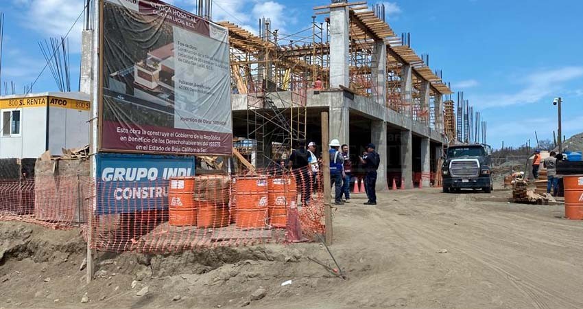 Al 25% la obra de la nueva Clínica Hospital ISSSTE en CSL
