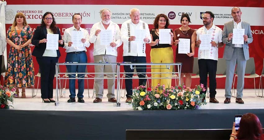 BCS sede de inicio de la estrategia nacional para la identificación y denuncia de casos de trata de personas