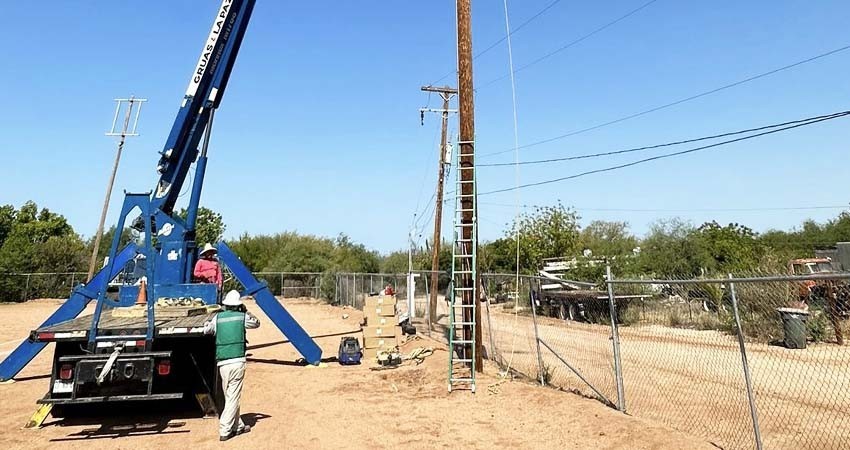 Colocará Ayuntamiento 48 luminarias en el campo de béisbol en San Pedro