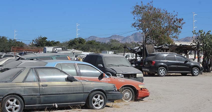 Por publicar el Ayuntamiento La Paz convocatoria para la subasta de autos del corralón