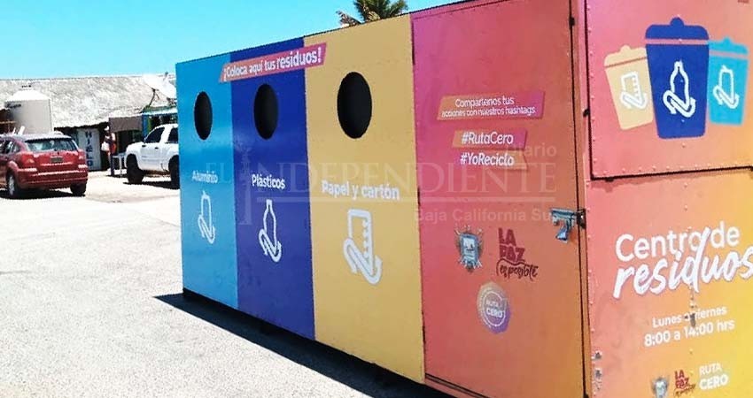 Instalan contenedor de Ruta Cero en la playa “El Tecolote”