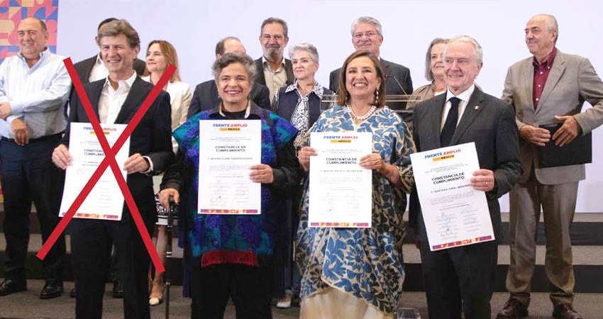 De la Madrid eliminado; Xóchitl Gálvez encabeza encuesta del Frente