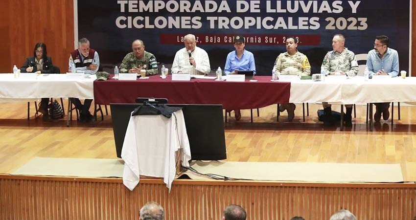 Previene BCS para enfrentar huracán Hilary categoría 4: gobernador VCC