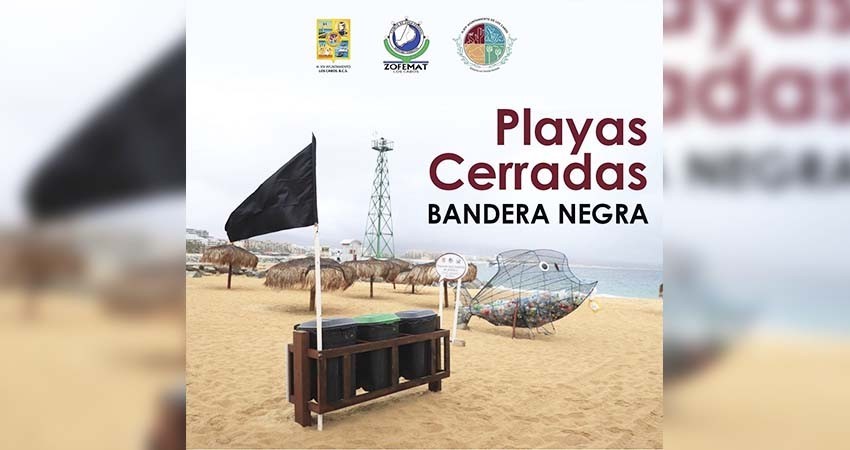 Por incremento de oleaje, todas las playas en CSL quedaran cerradas: ZOFEMAT