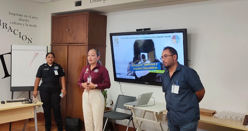 Seguridad Pública de Los Cabos ofrecen platica de prevención al sector hotelero