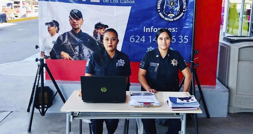 Continúa abierta la convocatoria para quienes deseen formar parte de la Dirección de Seguridad de Los Cabos