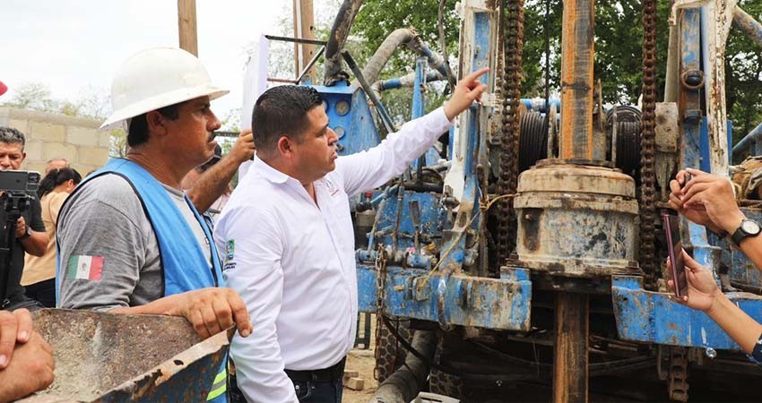 Casi 3 mdp se invierten en la relocalización del pozo Las Casitas en Miraflores