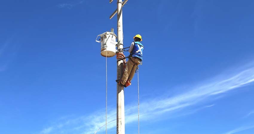 Beneficiarán obras de electrificación a 288 habitantes del municipio de La Paz