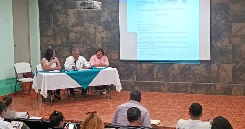 Realiza SEP reunión de planeación y programación en nivel medio superior