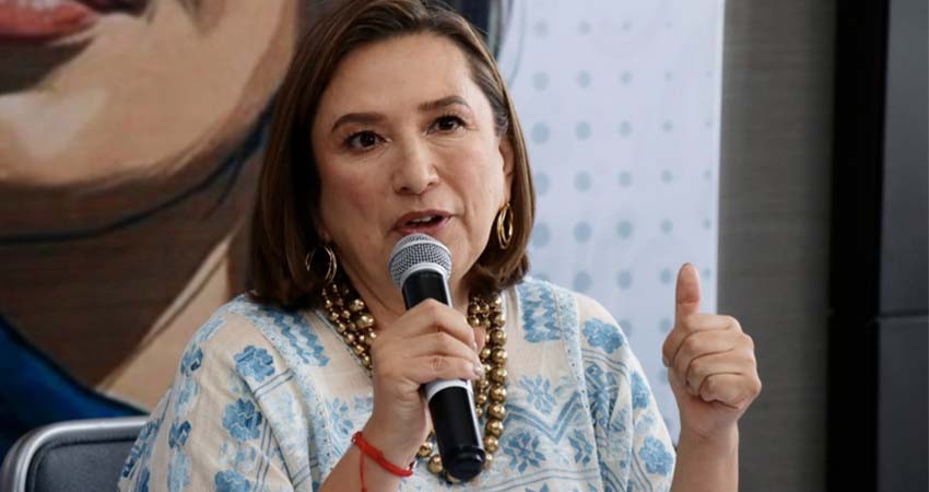 Xóchitl Gálvez pedirá licencia en noviembre y se lanza contra AMLO