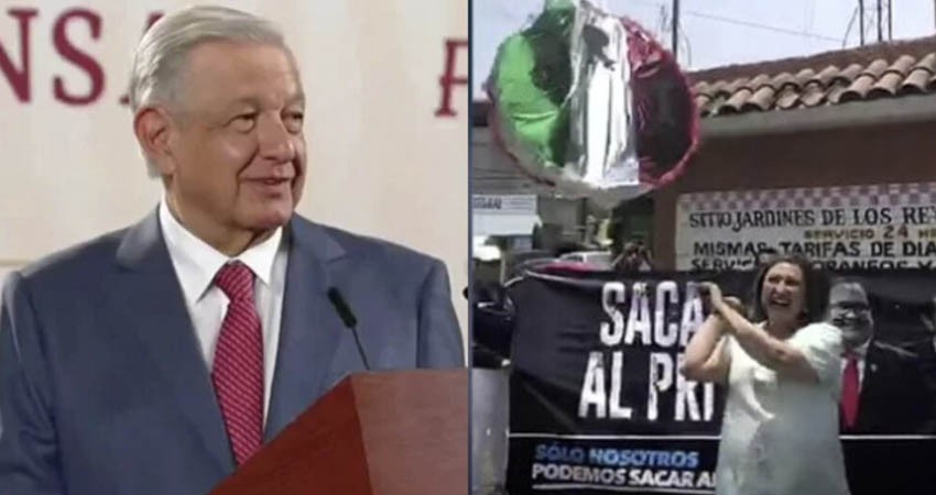 López Obrador critica la falta de congruencia política de Xóchitl Gálvez