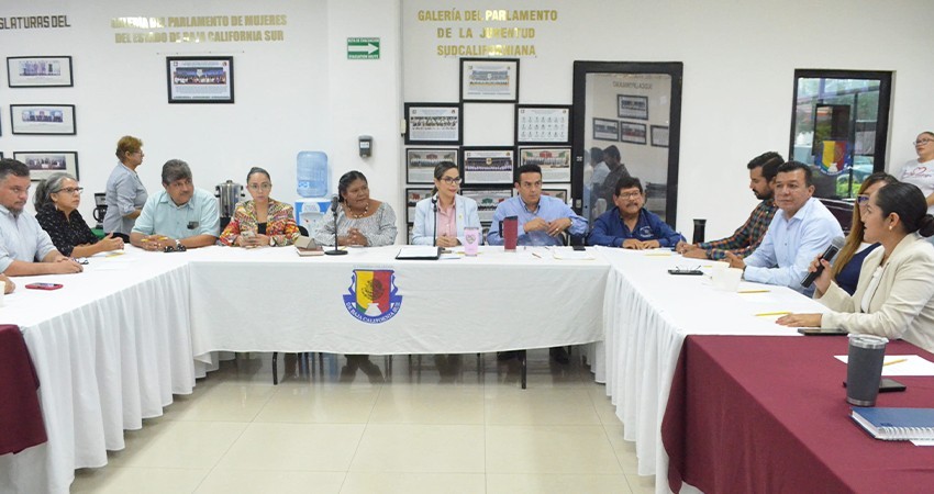 Socializa Congreso iniciativa de Ley para la Construcción y Rehabilitación de Pavimentos en BCS con los tres niveles de Gobierno