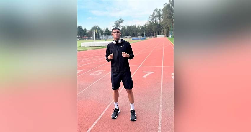 Listo el Sudcaliforniano Emiliano Reducindo para el campamento en Colombia