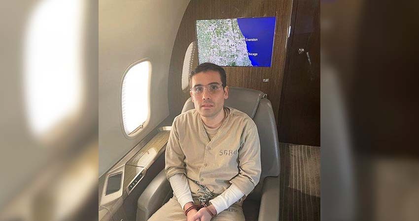 Ovidio Guzmán es ingresado a la cárcel en Chicago tras su extradición