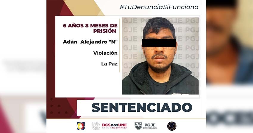 Sentencian a Alejandro “N” a más de 6 años de prisión por el delito de violación