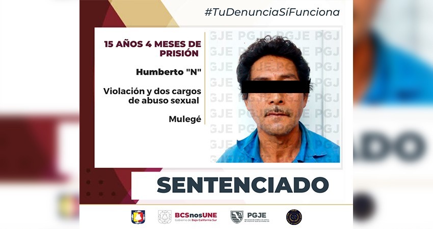 Pasará 15 años de prisión Humberto “N” por el delito abuso sexual y violación agravada