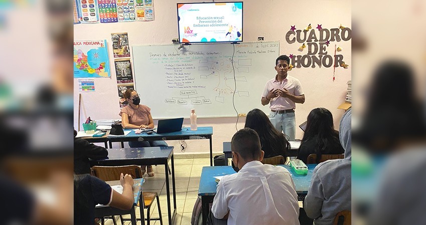 Imparte Dirección de Juventud pláticas sobre “Prevención del Embarazo en Adolescentes”
