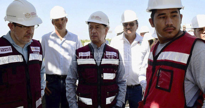 A más tardar en abril del 2024 se entrega el nuevo Hospital del ISSSTE en CSL