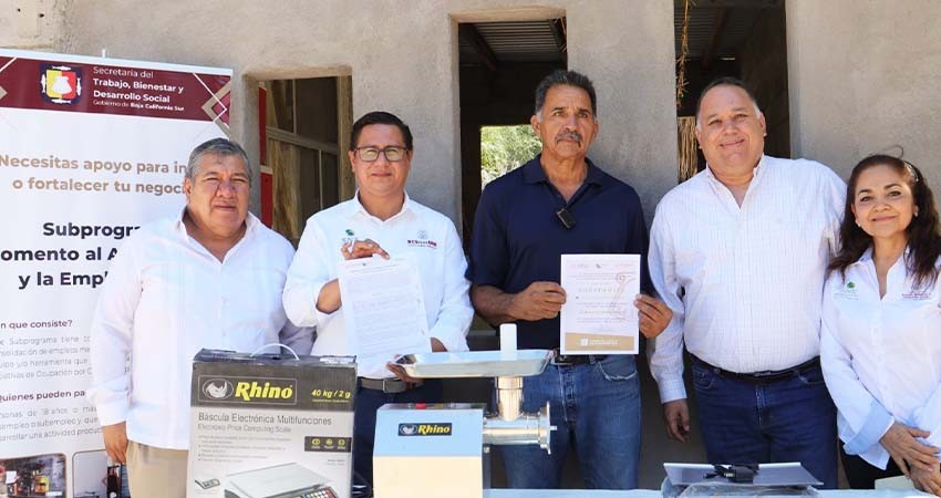Gobierno de BCS impulsa autoempleo en Loreto y Mulegé