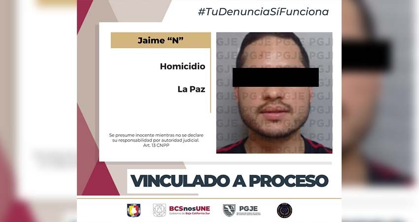 Vinculan a proceso a prófugo de la justicia imputado por homicidio calificado cometido en La Paz