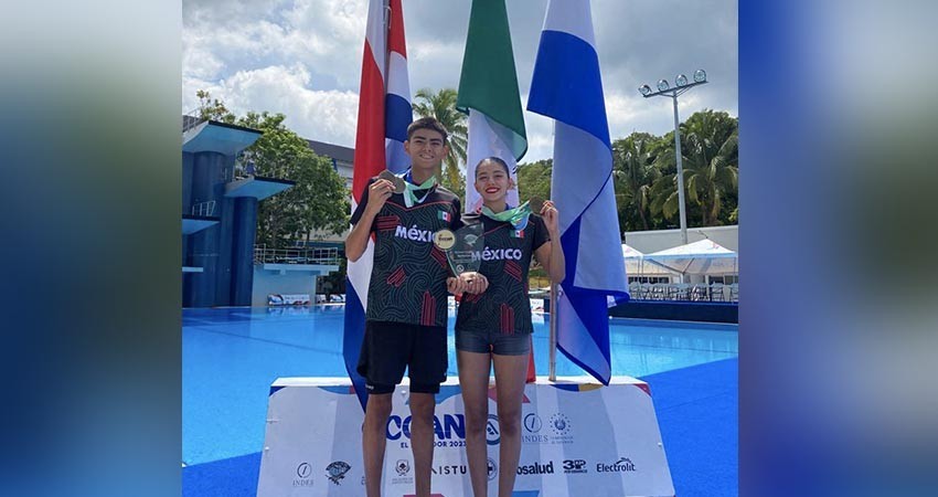 Son bicampeones centroamericanos Sofia Quintero y Víctor Acevedo