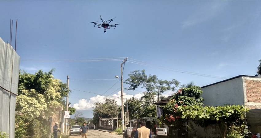 Utilizan drones para detectar criaderos de transmisiones de Dengue, Zika y Chikungunya