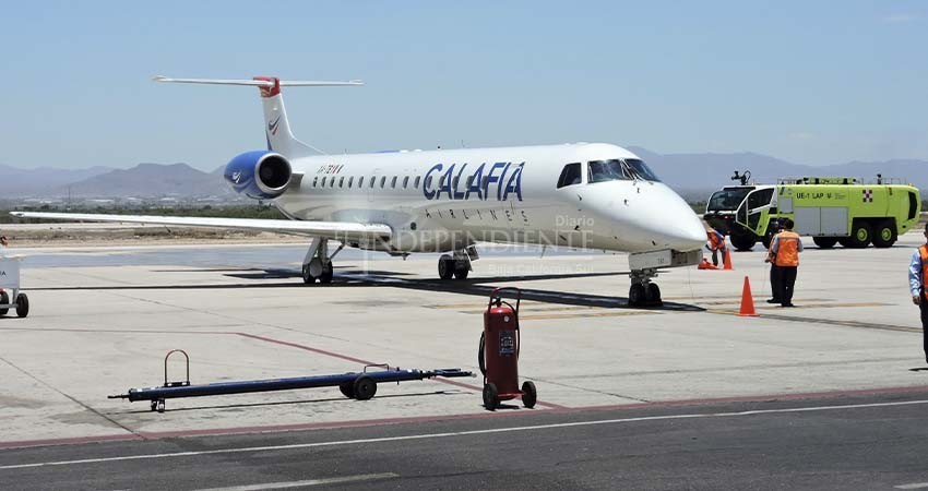 Calafia Airlines volverá a ofrecer rutas aéreas a BCS: SECTURE