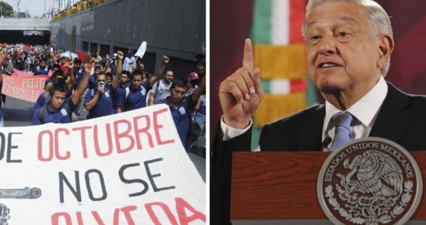 AMLO justifica a Ejército en matanza del 68: 'recibió órdenes'