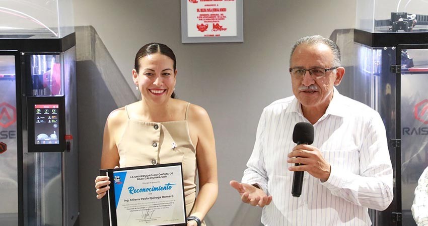 Entrega Ayuntamiento de La Paz equipo para el proyecto de micromedición y telemetría de consumo de agua a UABCS
