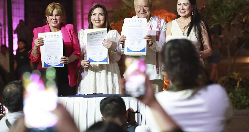 Atestigua gobernador Víctor Castro hermanamiento histórico entre los pueblos mágicos de Loreto y Mulegé