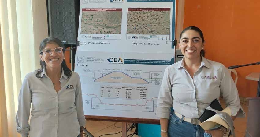 Presenta CEA proyecto de obras de recarga para el acuífero del Valle de Santo Domingo