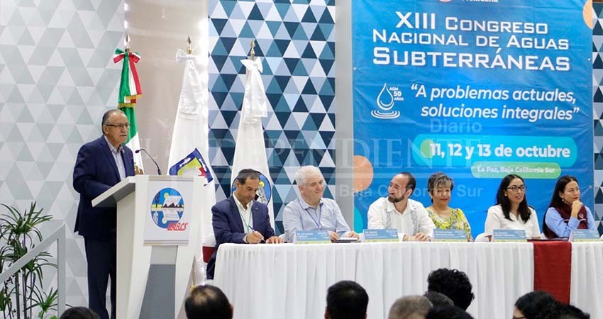 Inicia en UABCS el XIII Congreso Nacional de Aguas Subterráneas