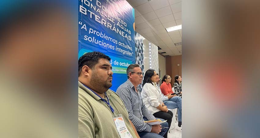 Participa OOMSAPAS La Paz en el XIII Congreso de Aguas Subterráneas