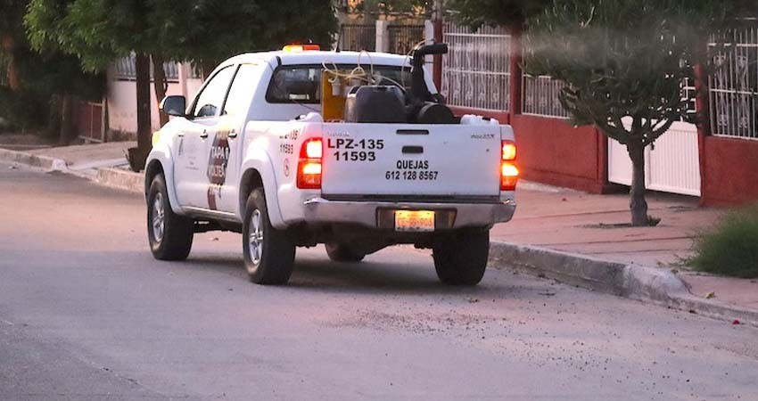 Inicia segundo ciclo de fumigación en La Paz contra el mosco transmisor del dengue