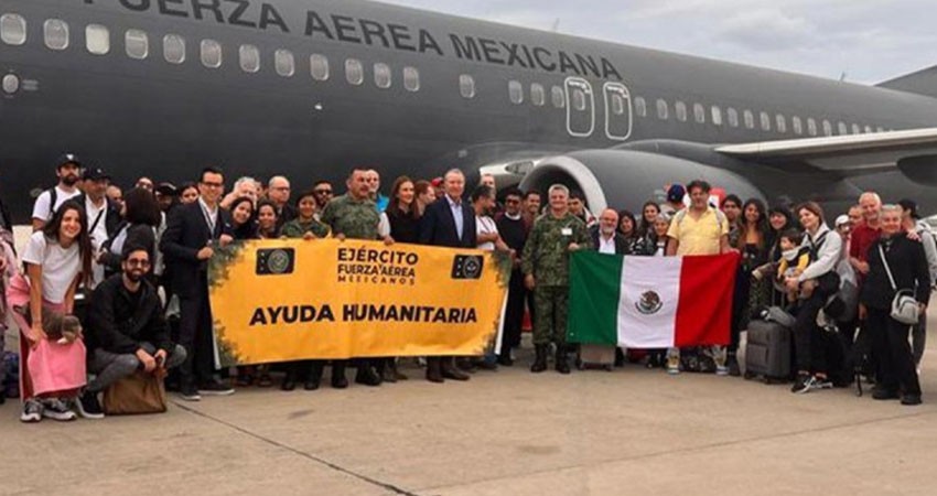 Rescatan a otros 158 mexicanos de Israel; llegan a Madrid