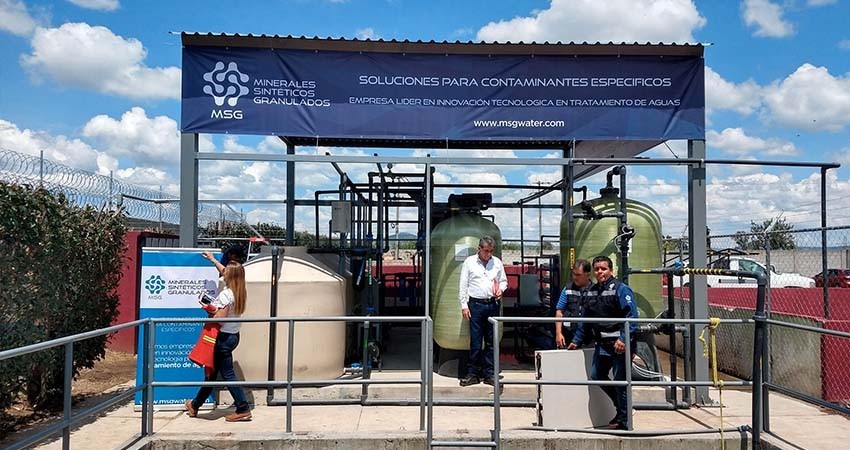 Con las potabilizadoras de agua busca OOMSAPAS solventar desabasto de CSL