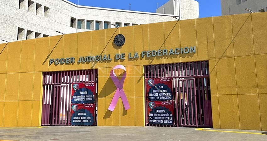 Trabajadores del PJF se unen a la protesta nacional por recortes al presupuesto