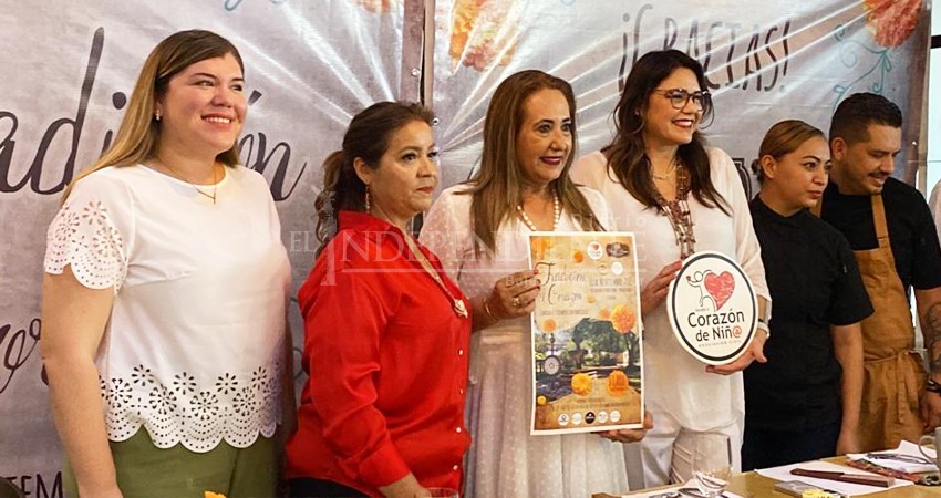 Organizan "Tradición y corazón", evento gastronómico a beneficio de Asociación Corazón de Niño